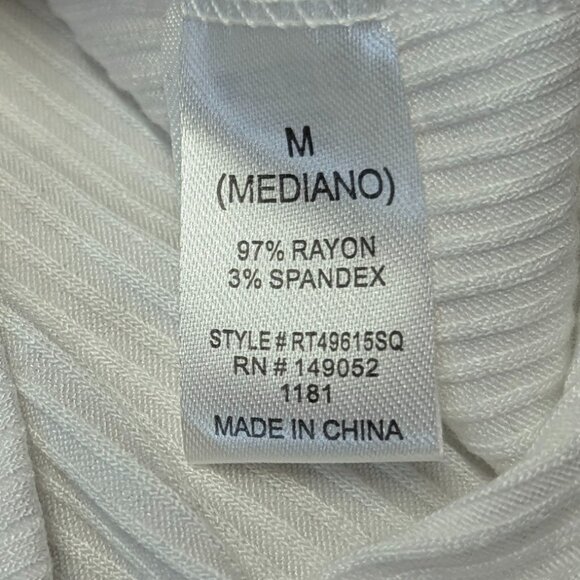 NWT Shirt Bundle Fashion Nova White One Step Up Ivory Size S/M - Picture 5 of 11